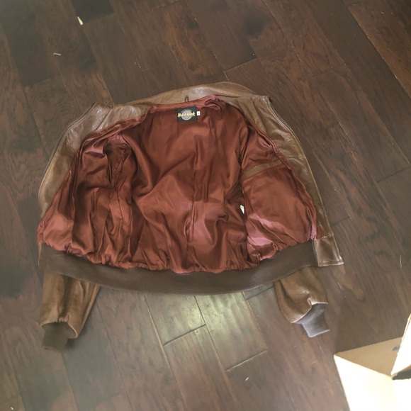 Vintage Hard Rock Cafe Leather Jacket - Picture 2 of 4